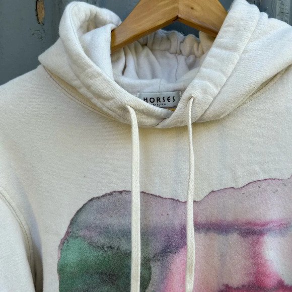 Horses Atelier x Toronto Ink Company Hooded Sweatshirt, size S/M - Picture 6 of 13